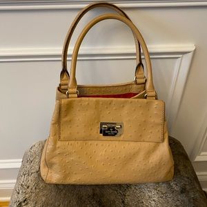 KATE SPADE New York Windsor Square Angeline Ostrich Leather Satchel 💥💥